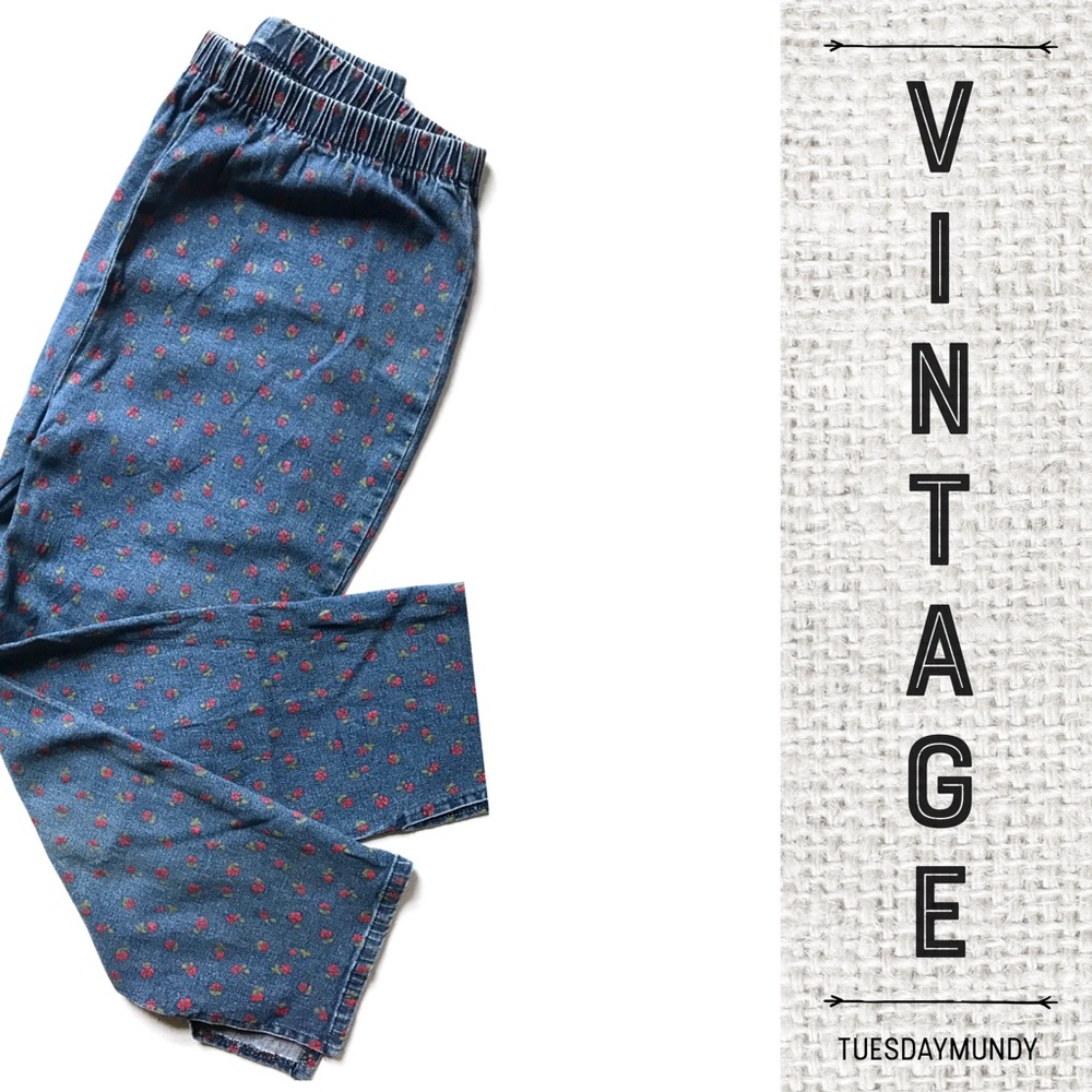 Late 90’s Vintage Cropped Jeans